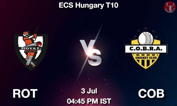 ROT vs COB Cricket Match Preview