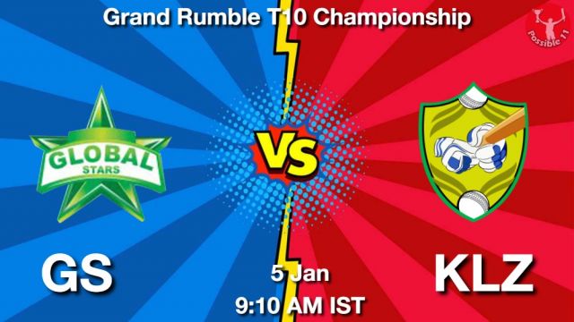 GS vs KLZ Cricket Match Preview