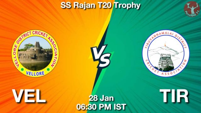 VEL vs TIR Dream11 Fantasy Prediction VEL vs TIR Cricket Match Preview