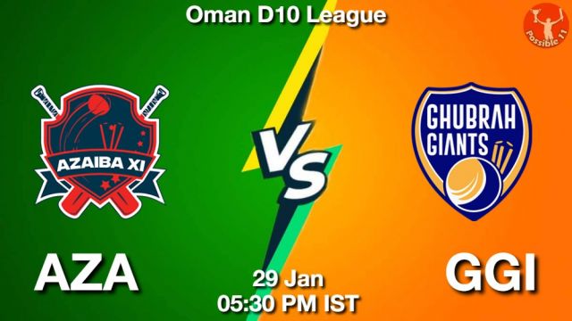 AZA vs GGI Cricket Match Preview