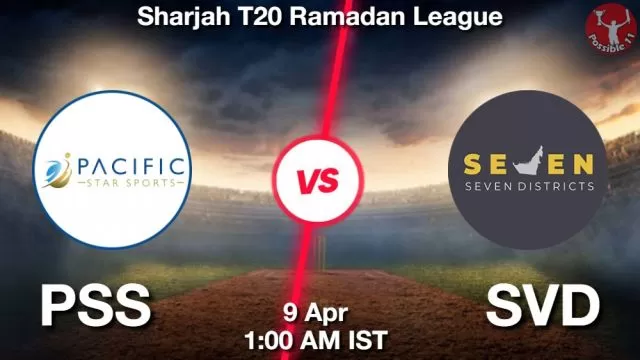 PSS vs SVD ड्रीम11 भविष्यवाणी, फैंटेसी क्रिकेट टीम - 09 अप्रैल 2024