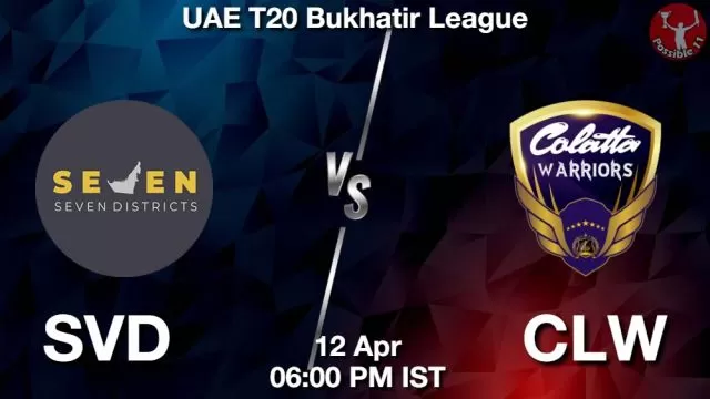 SVD vs CLW ड्रीम11 भविष्यवाणी, फैंटेसी क्रिकेट टीम - 12 अप्रैल 2024
