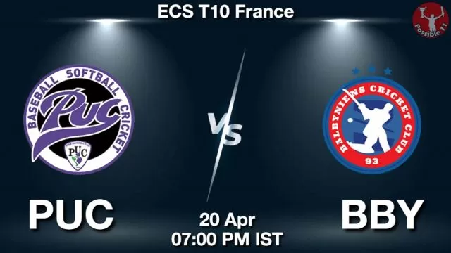 PUC vs BBY ड्रीम11 भविष्यवाणी, फैंटेसी क्रिकेट टीम - 20 अप्रैल 2024