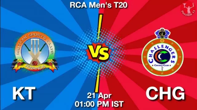 KT vs CHG ड्रीम11 भविष्यवाणी, फैंटेसी क्रिकेट टीम - 21 अप्रैल 2024
