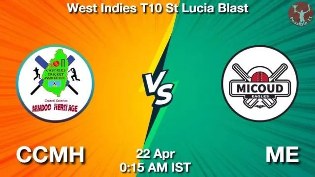 CCMH vs ME ड्रीम11 भविष्यवाणी, फैंटेसी क्रिकेट टीम - 22 अप्रैल 2024