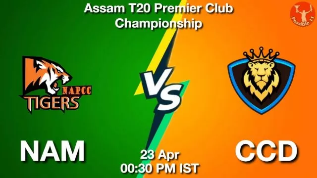 NAM vs CCD ड्रीम11 भविष्यवाणी, फैंटेसी क्रिकेट टीम - 23 अप्रैल 2024