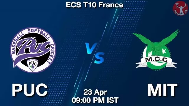 PUC vs MIT ड्रीम11 भविष्यवाणी, फैंटेसी क्रिकेट टीम - 23 अप्रैल 2024