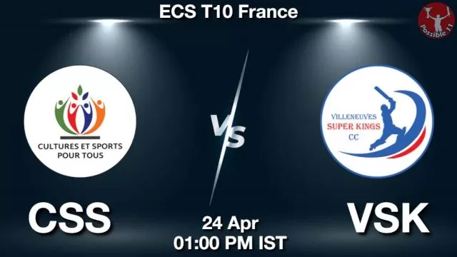 CSS vs VSK ड्रीम11 भविष्यवाणी, फैंटेसी क्रिकेट टीम - 24 अप्रैल 2024