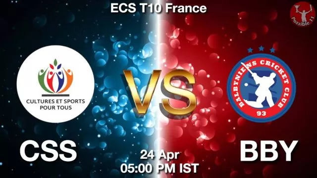 CSS vs BBY ड्रीम11 भविष्यवाणी, फैंटेसी क्रिकेट टीम - 24 अप्रैल 2024