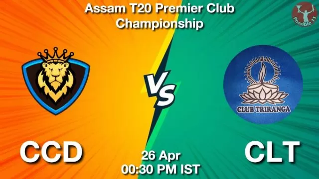 CCD vs CLT ड्रीम11 भविष्यवाणी, फैंटेसी क्रिकेट टीम - 26 अप्रैल 2024