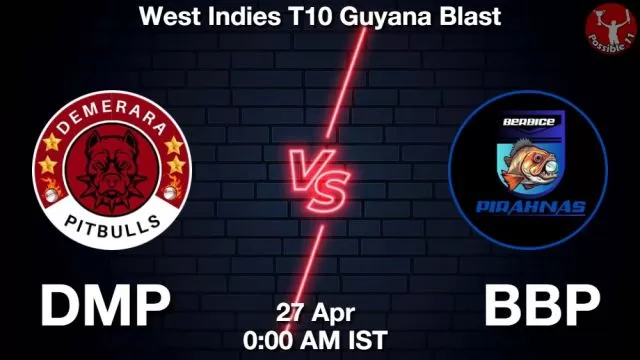 DMP vs BBP ड्रीम11 भविष्यवाणी, फैंटेसी क्रिकेट टीम - 27 अप्रैल 2024