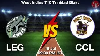 LEG vs CCL Matcch Previews