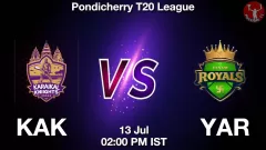 KAK vs YAR Match Result