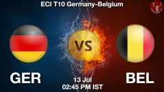 GER vs BEL Match Result