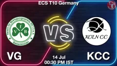 VG vs KCC Match Result
