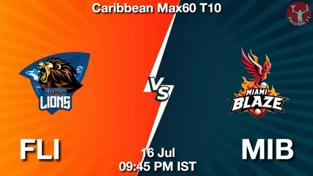 FLI vs MIB Dream11 Fantasy Prediction FLI vs MIB Dream11 Team Prediction, Fantasy Cricket Tips