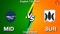 MID vs SUR Match Prediction Picture