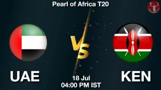 UAE vs KEN