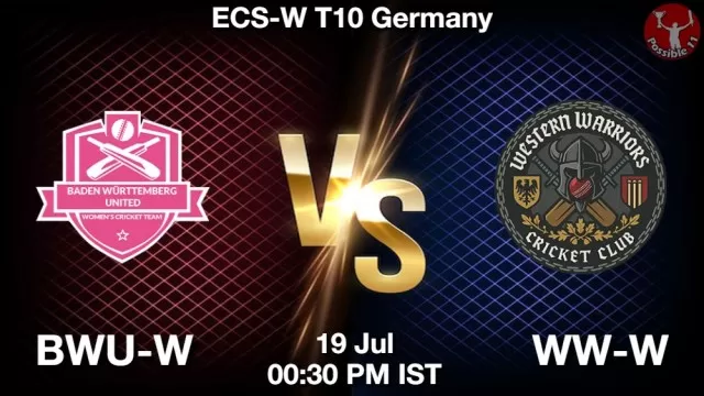 BWU-W vs WW-W Dream11 Fantasy Prediction BWU-W vs WW-W Dream11 Team Prediction, Fantasy Cricket Tips