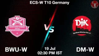 BWU-W vs DM-W