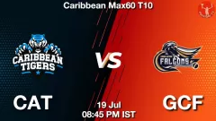 CAT vs GCF Match Prediction Picture