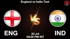 ENG vs IND Match Result
