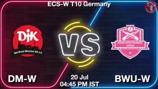 DM-W vs BWU-W Matcch Previews