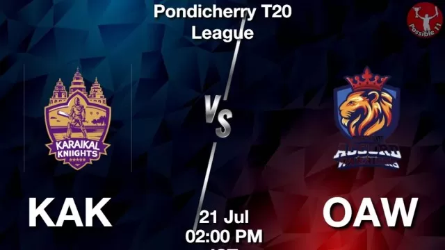 KAK vs OAW Dream11 Fantasy Prediction KAK vs OAW Dream11 Team Prediction, Fantasy Cricket Tips