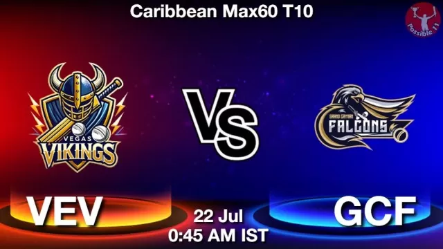 VEV vs GCF Dream11 Fantasy Prediction VEV vs GCF Dream11 Team Prediction, Fantasy Cricket Tips
