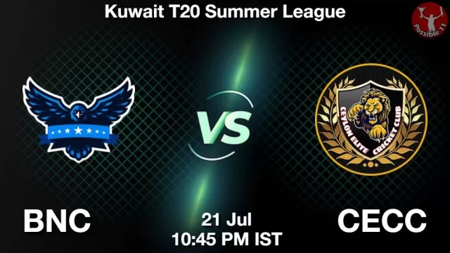 BNC vs CECC Dream11 Fantasy Prediction BNC vs CECC Dream11 Team Prediction, Fantasy Cricket Tips