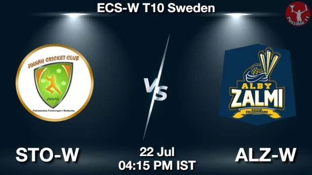 STO-W vs ALZ-W ड्रीम11 भविष्यवाणी, फैंटेसी क्रिकेट टीम - 22 जुलाई 2025