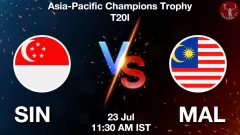 SIN vs MAL Match Result