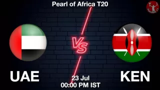 UAE vs KEN