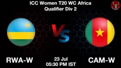RWA-W vs CAM-W Match Result
