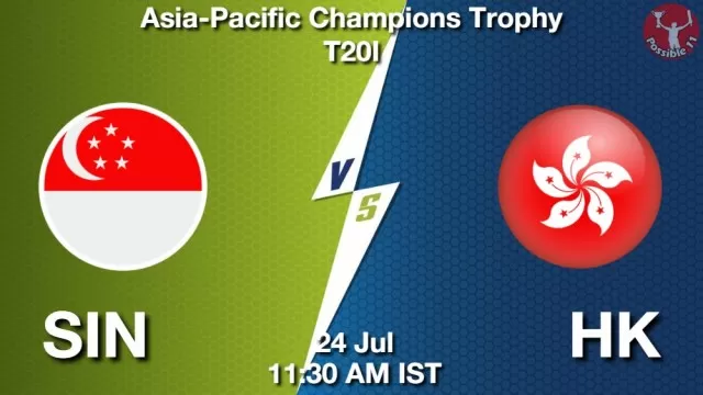 SIN vs HK Dream11 Team Prediction, Fantasy Cricket Tips