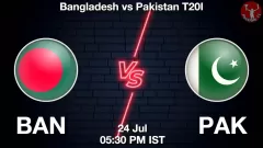 BAN vs PAK Match Result
