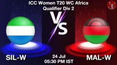 SIL-W vs MAL-W Match Result