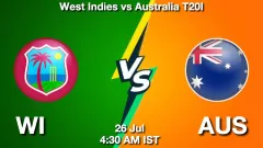 WI vs AUS Match Prediction Picture