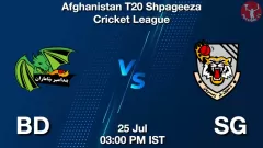BD vs SG Match Prediction Picture