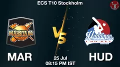 MAR vs HUD Match Result
