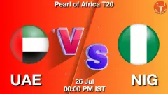 UAE vs NIG Match Prediction Picture
