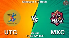UTC vs MXC Match Prediction Picture