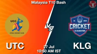 UTC vs KLG