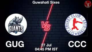 GUG vs CCC Matcch Previews