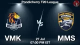 VMK vs MMS Match Prediction & Fantasy Tips - <small>Sun, 27 Jul 07:00 PM IST</small>