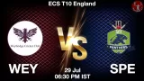 WEY vs SPE Match Prediction & Fantasy Tips - <small>Tue, 29 Jul 06:30 PM IST</small>