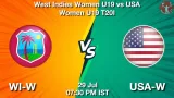 WI-W vs USA-W Match Prediction - <small>Tue, 29 Jul 07:30 PM IST</small>