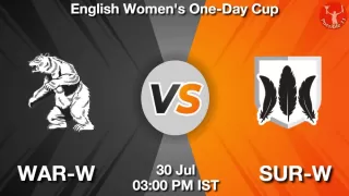 WAR-W vs SUR-W Matcch Previews