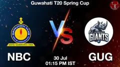NBC vs GUG Match Prediction Picture