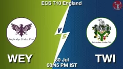 WEY vs TWI Match Prediction Picture